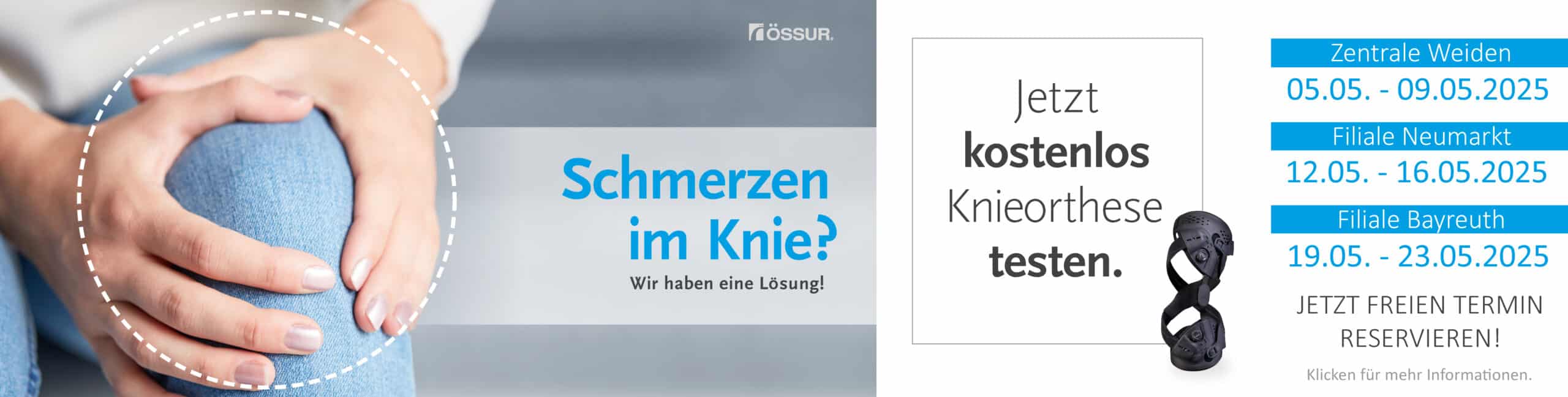 Arthrose Testwochen